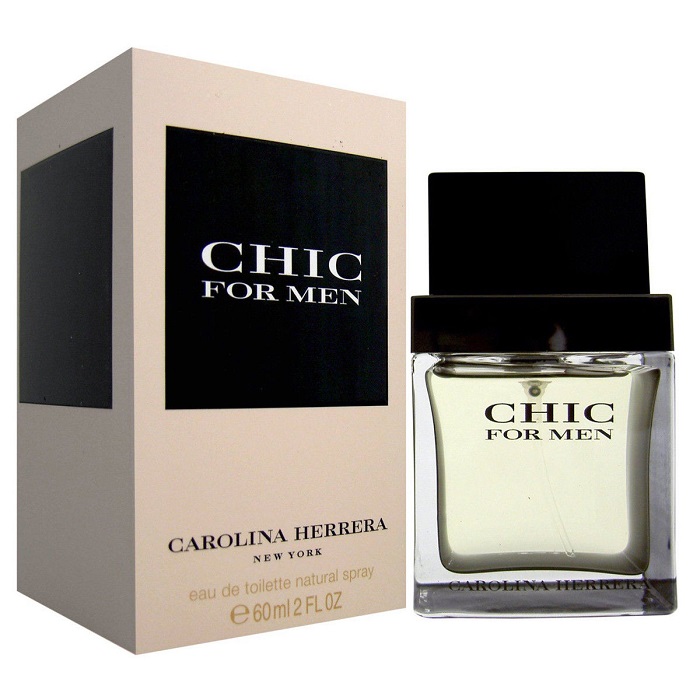 Chic Cologne by Carolina Herrera 2.0oz Eau De Toilette Spray for men